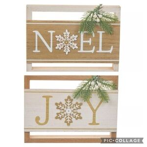 Christmas MDF Rectangular Table Décor